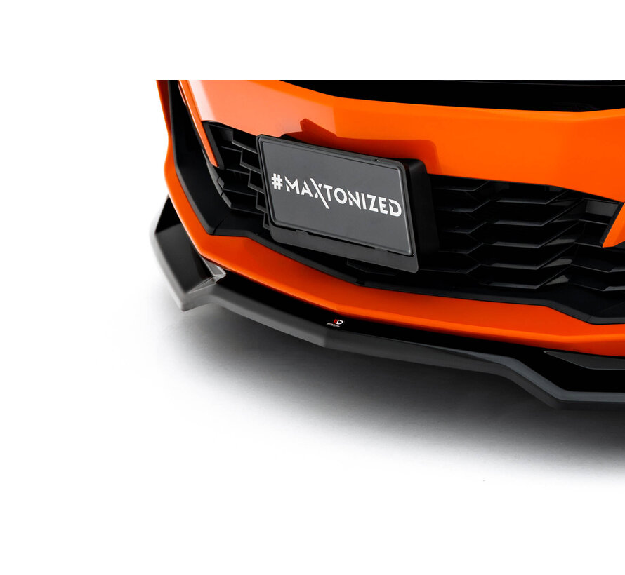 Maxton Design Front Splitter V.1 Chevrolet Camaro SS Mk6 Facelift