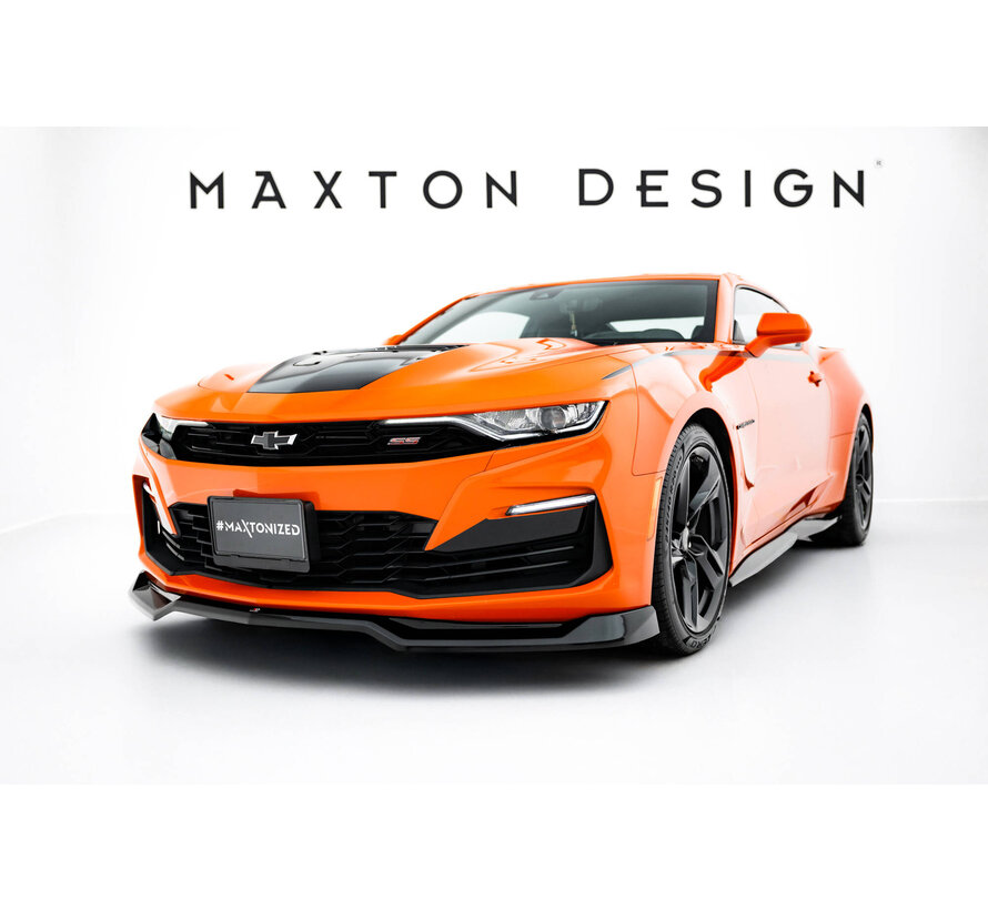 Maxton Design Front Splitter V.1 Chevrolet Camaro SS Mk6 Facelift
