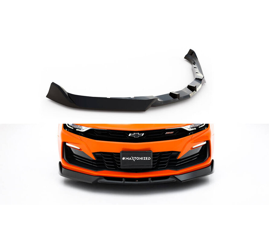 Maxton Design Front Splitter V.2 Chevrolet Camaro SS Mk6 Facelift