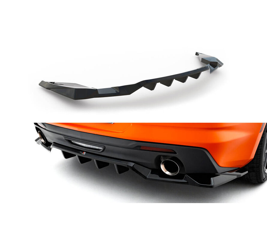 Maxton Design Rear Splitter (with vertical bars) Chevrolet Camaro SS Mk6 Facelift