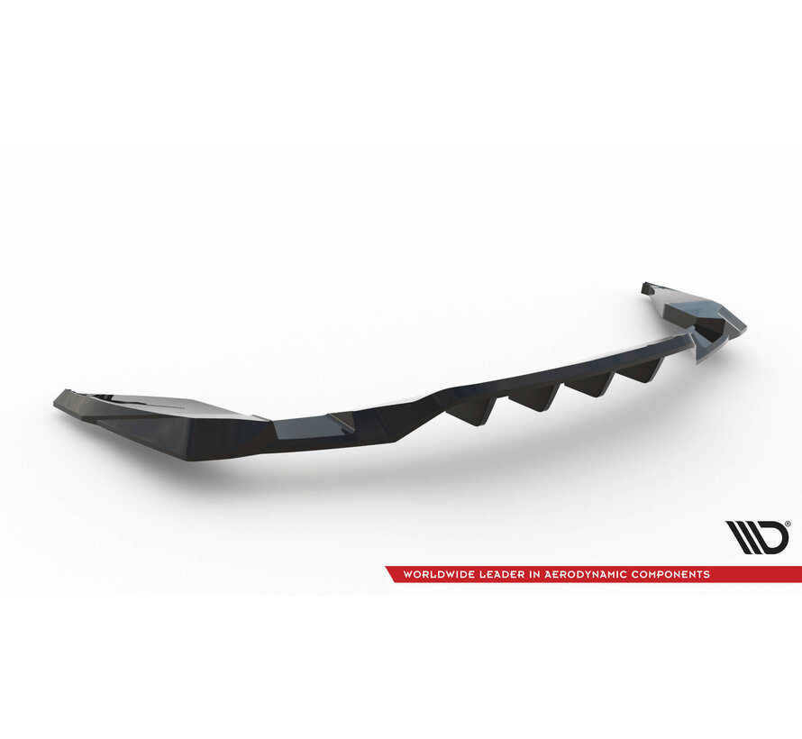 Maxton Design Rear Splitter (with vertical bars) Chevrolet Camaro SS Mk6 Facelift