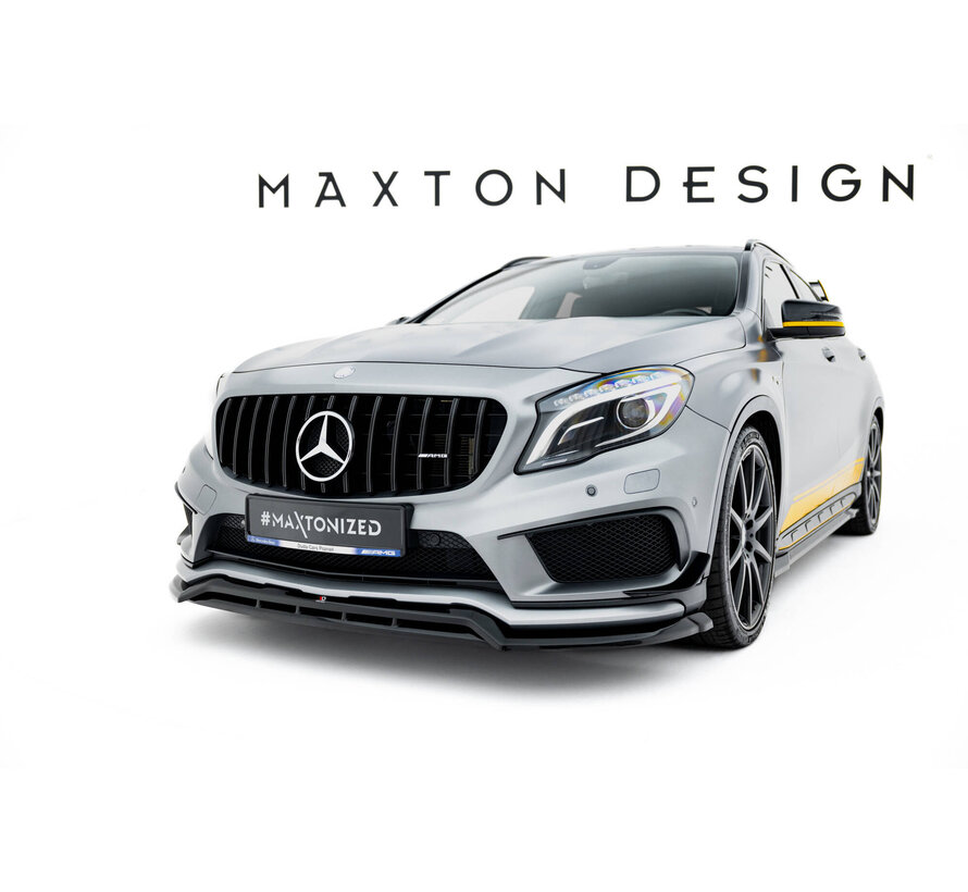 Maxton Design Front Splitter Mercedes-Benz GLA 45 AMG Off-roader X156