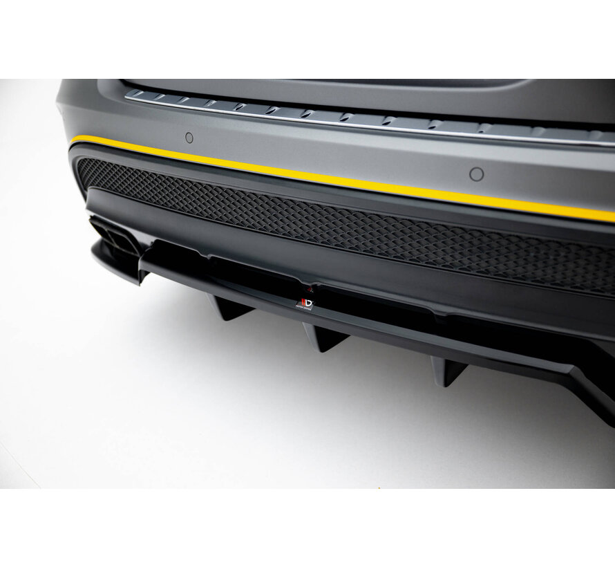 Maxton Design Rear Splitter (with vertical bars) V.2 Mercedes-Benz GLA 45 AMG X156