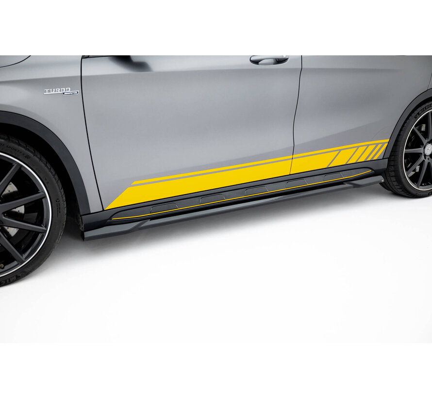 Maxton Design Side Skirts Diffusers V.2 Mercedes-Benz GLA 45 AMG X156