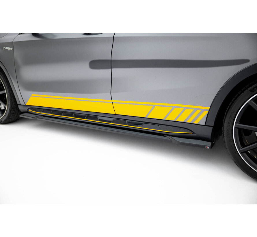 Maxton Design Side Skirts Diffusers V.2 Mercedes-Benz GLA 45 AMG X156