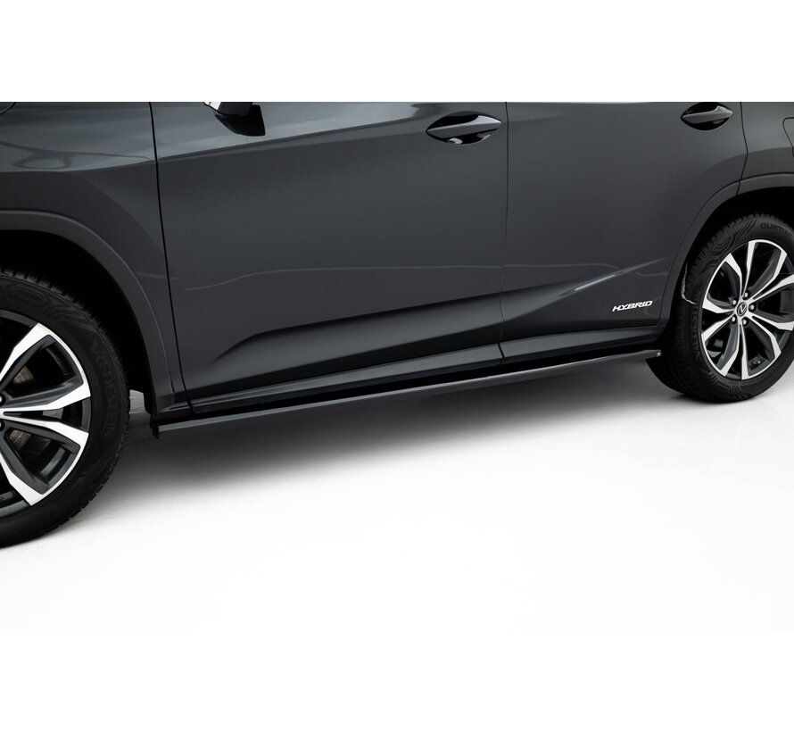 Maxton Design Side Skirts Diffusers Lexus RX Mk4 Facelift (version without OEM step rails)