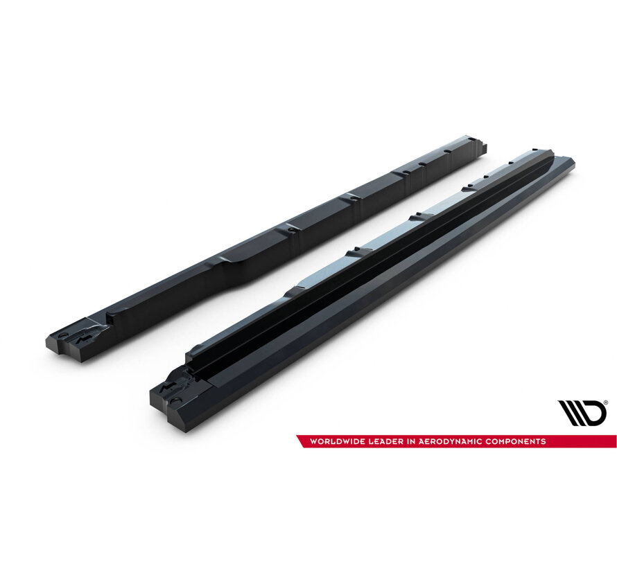 Maxton Design Side Skirts Diffusers Lexus RX Mk4 Facelift (version without OEM step rails)