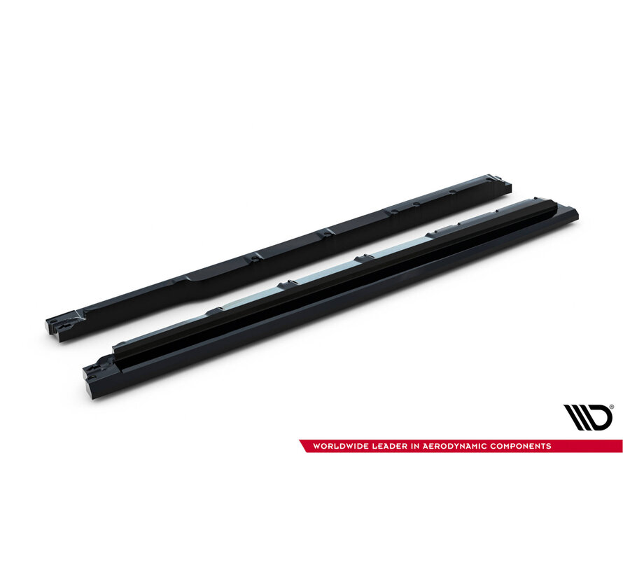 Maxton Design Side Skirts Diffusers Lexus RX Mk4 Facelift (version without OEM step rails)