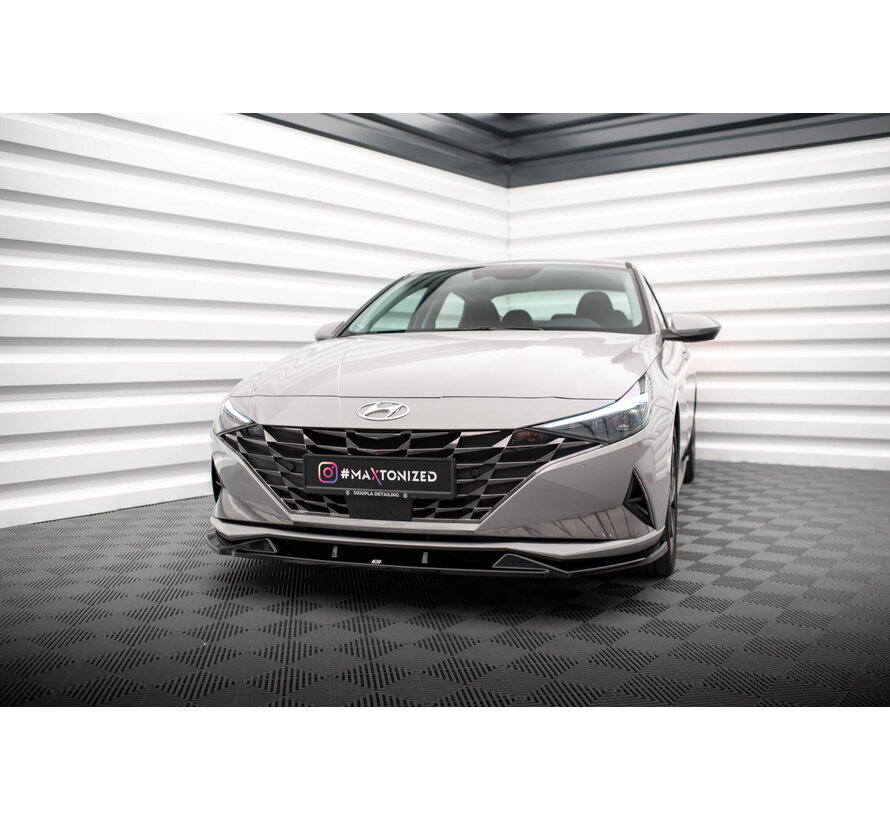 Maxton Design Set of Splitters Hyundai Elantra Mk7