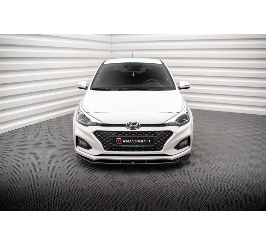 Maxton Design Set of Splitters Hyundai I20 Mk2 Facelift