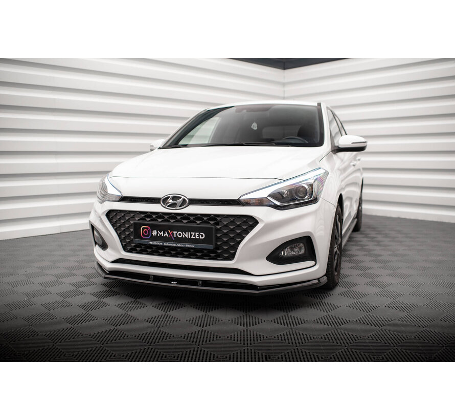 Maxton Design Set of Splitters Hyundai I20 Mk2 Facelift