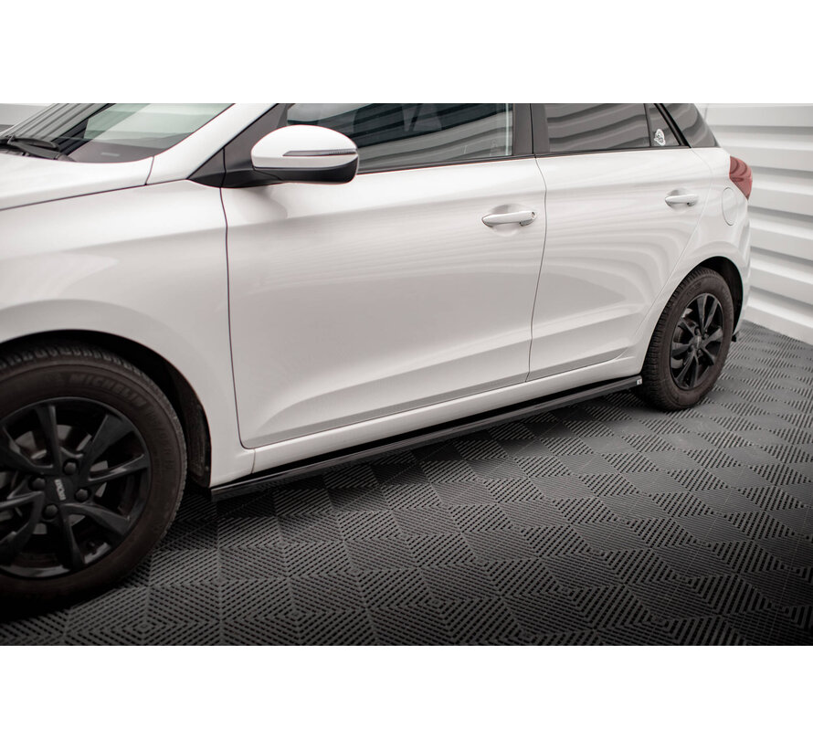 Maxton Design Set of Splitters Hyundai I20 Mk2 Facelift