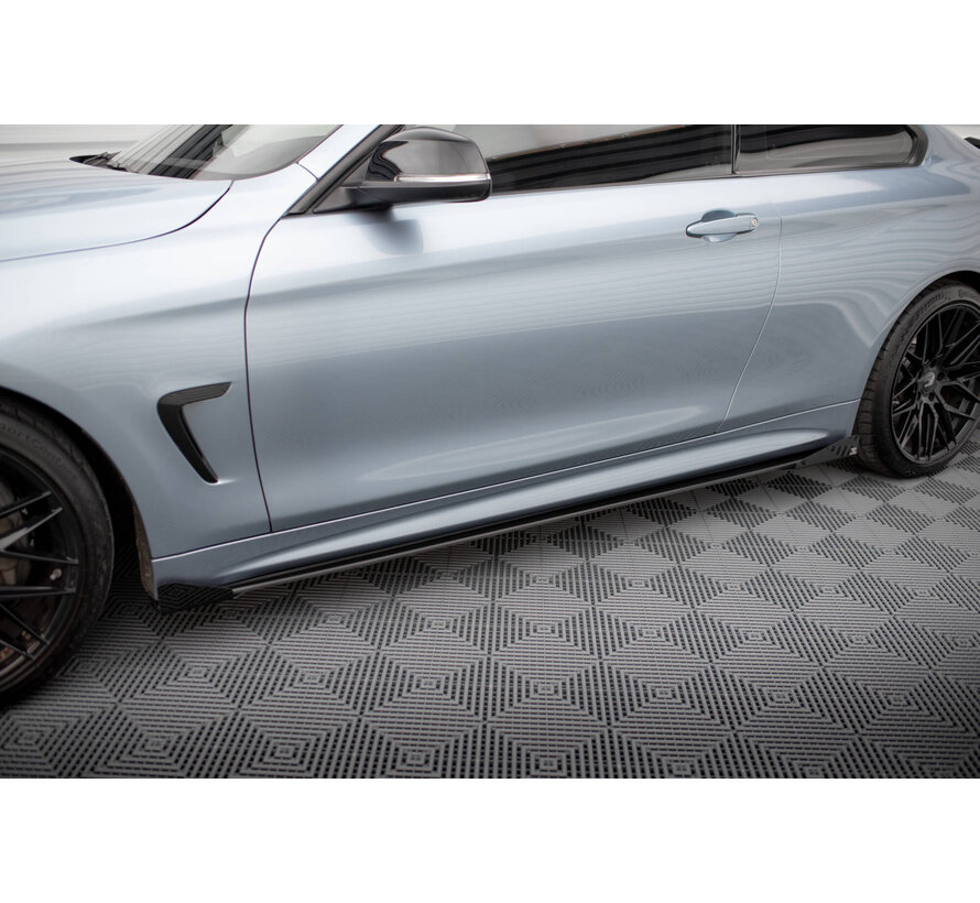 Maxton Design Side Flaps BMW 4 Coupe / Gran Coupe / Cabrio M-Pack F32 / F36 / F33