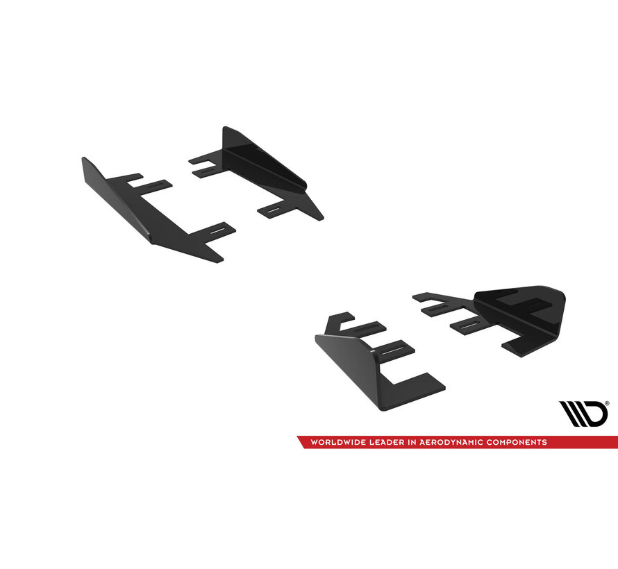 Maxton Design Side Flaps passend voor BMW 4 Coupe / Gran Coupe / Cabrio M-Pack F32 / F36 / F33