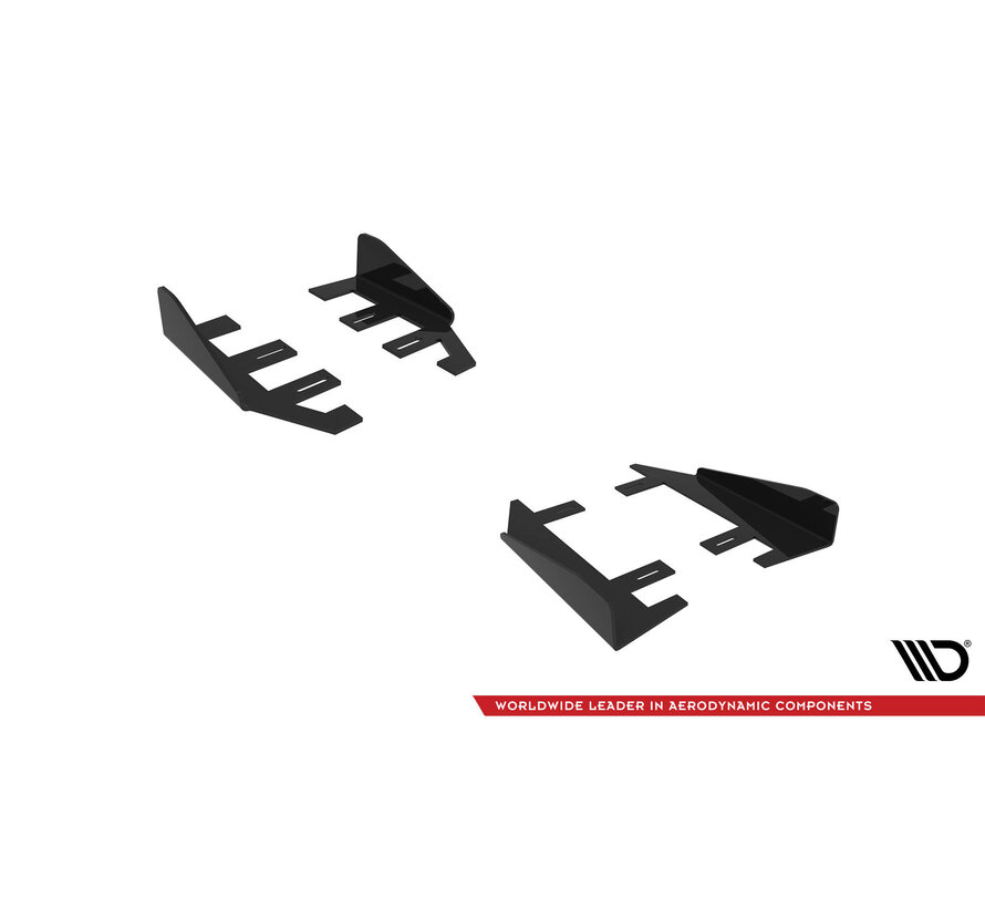 Maxton Design Side Flaps BMW 4 Coupe / Gran Coupe / Cabrio M-Pack F32 / F36 / F33