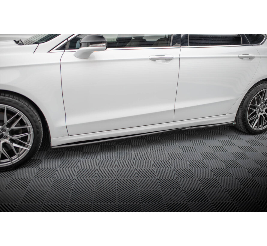 Maxton Design Set of Splitters Ford Mondeo Sport Mk5 Facelift / Fusion Sport Mk2 Facelift