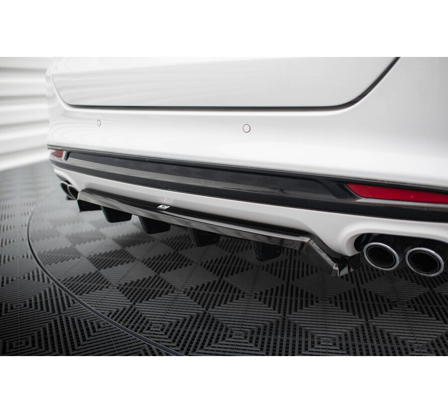 Maxton Design Set of Splitters Ford Mondeo Sport Mk5 Facelift / Fusion Sport Mk2 Facelift