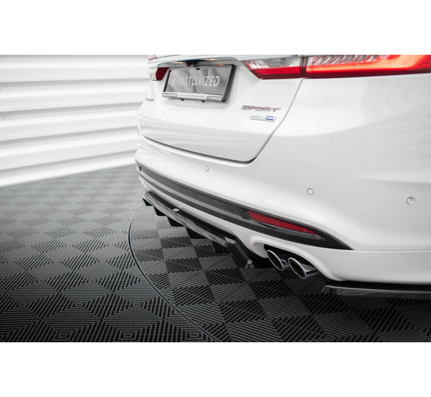 Maxton Design Set of Splitters Ford Mondeo Sport Mk5 Facelift / Fusion Sport Mk2 Facelift