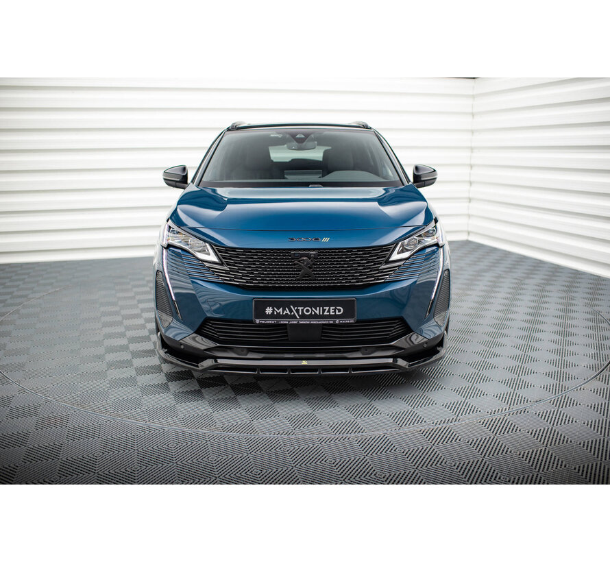 Maxton Design Set of Splitters Peugeot 3008 GT-Line Mk2 Facelift