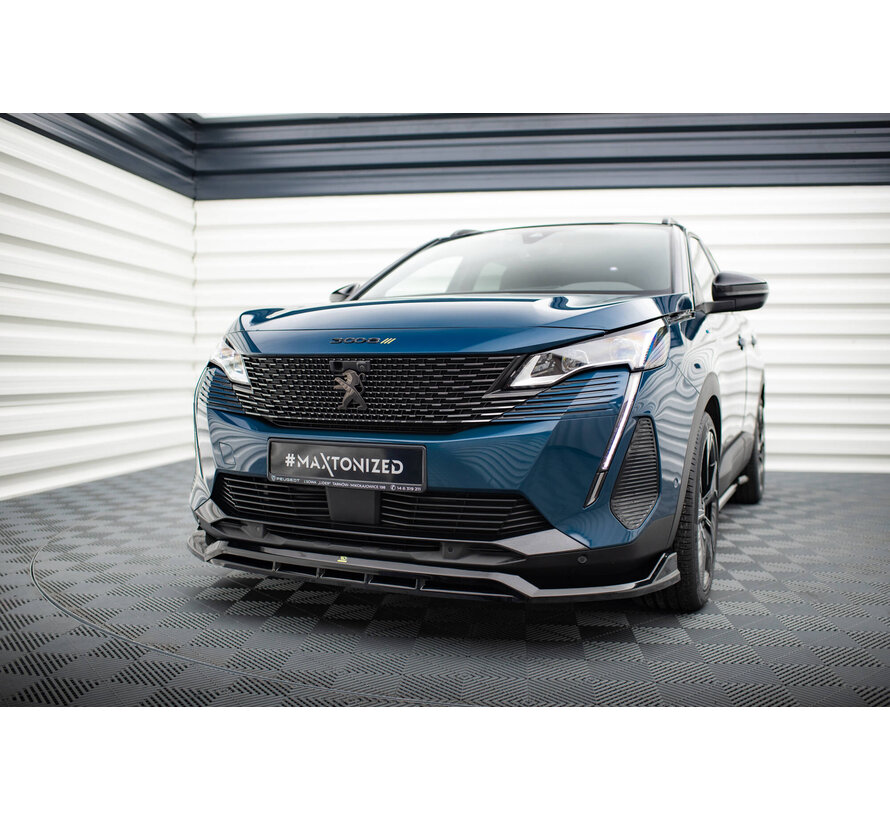 Maxton Design Set of Splitters Peugeot 3008 GT-Line Mk2 Facelift
