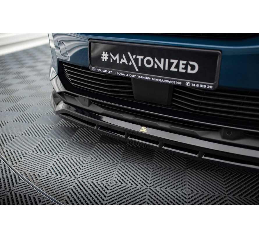 Maxton Design Set of Splitters Peugeot 3008 GT-Line Mk2 Facelift