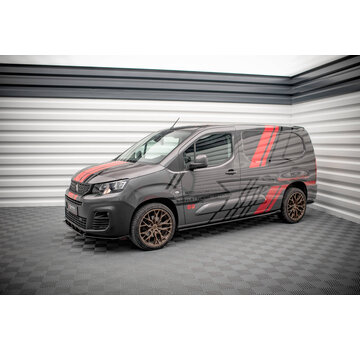 Maxton Design Maxton Design Set of Splitters Peugeot Partner Mk3