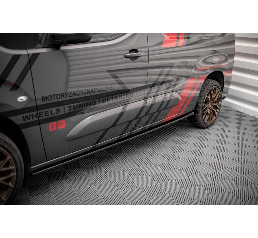 Maxton Design Set of Splitters Peugeot Partner Mk3