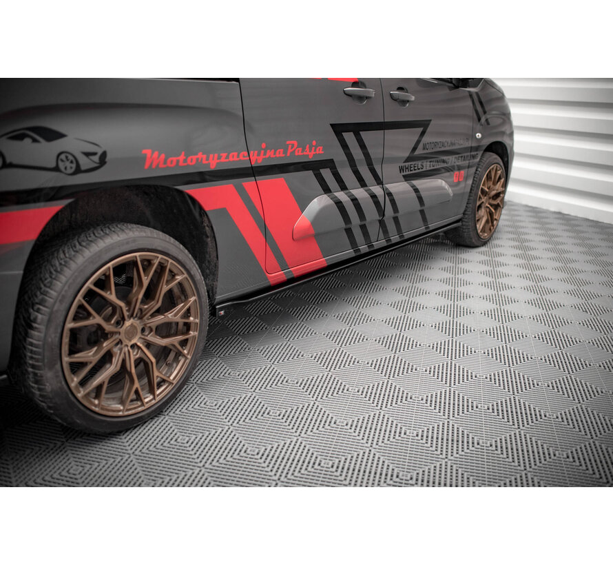 Maxton Design Set of Splitters Peugeot Partner Mk3