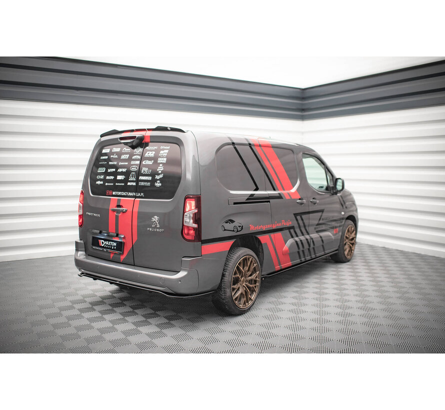 Maxton Design Set of Splitters Peugeot Partner Mk3
