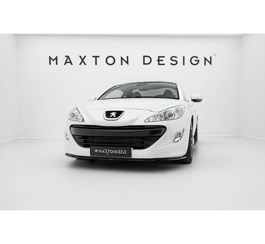 Maxton Design Set of Splitters Peugeot RCZ Mk1