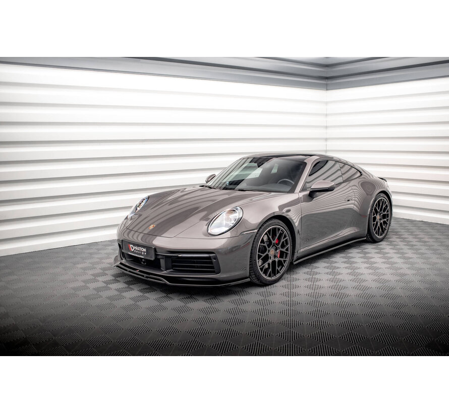Maxton Design Set of Splitters Porsche 911 Carrera 4S 992