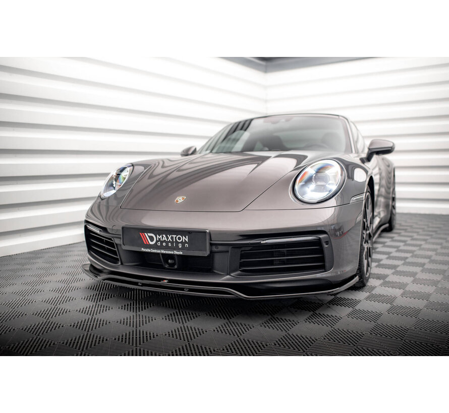 Maxton Design Set of Splitters Porsche 911 Carrera 4S 992