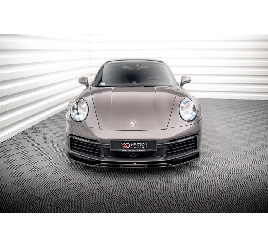 Maxton Design Set of Splitters Porsche 911 Carrera 4S 992