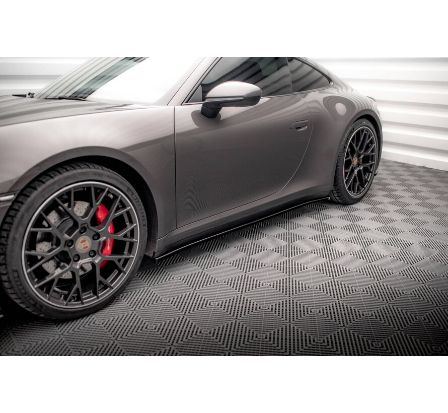 Maxton Design Set of Splitters Porsche 911 Carrera 4S 992