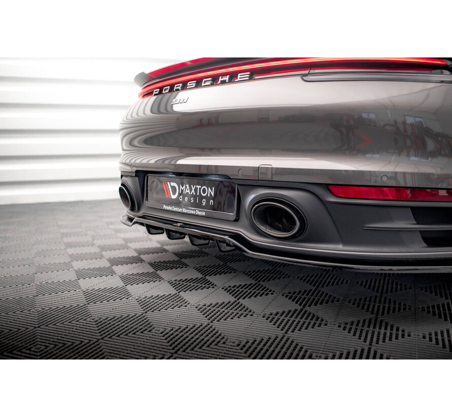 Maxton Design Set of Splitters Porsche 911 Carrera 4S 992