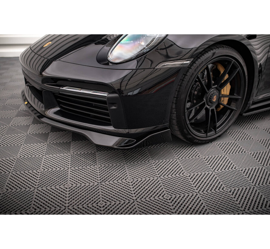 Maxton Design Set of Splitters Porsche 911 Turbo S 992