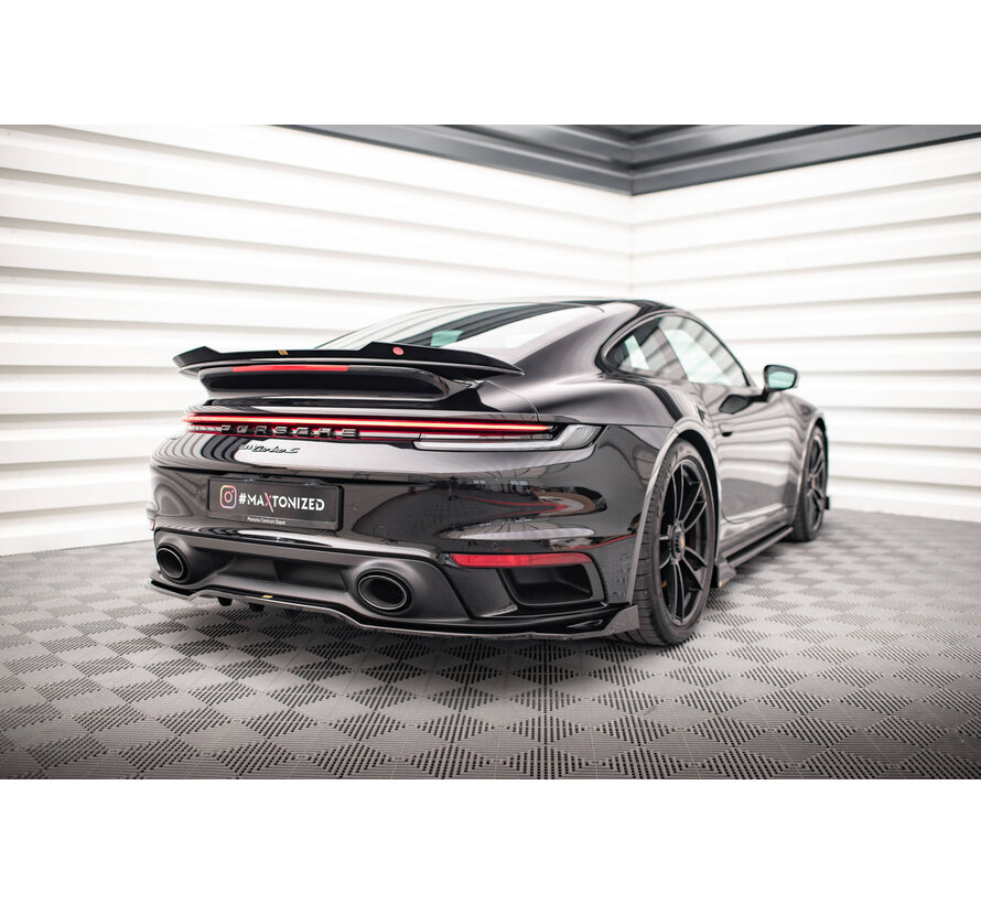 Maxton Design Set of Splitters Porsche 911 Turbo S 992