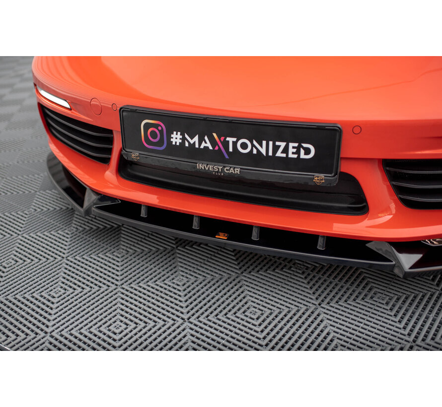Maxton Design Set of Splitters Porsche 718 Cayman 982c