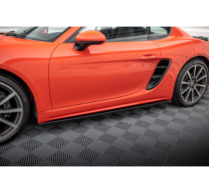 Maxton Design Set of Splitters Porsche 718 Cayman 982c