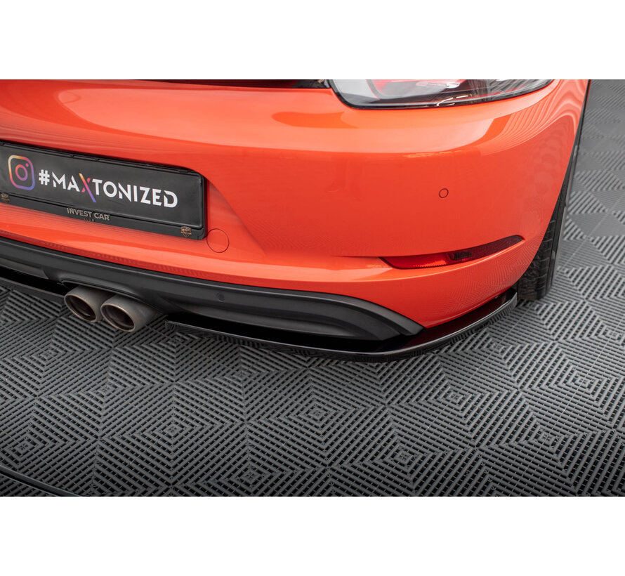Maxton Design Set of Splitters Porsche 718 Cayman 982c