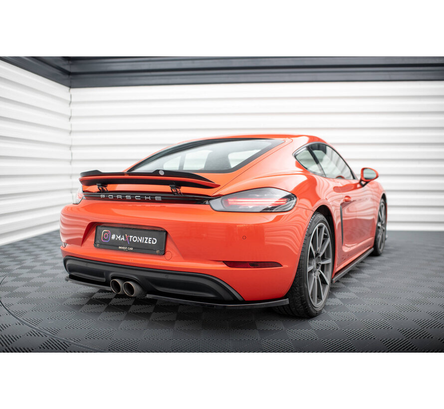 Maxton Design Set of Splitters Porsche 718 Cayman 982c