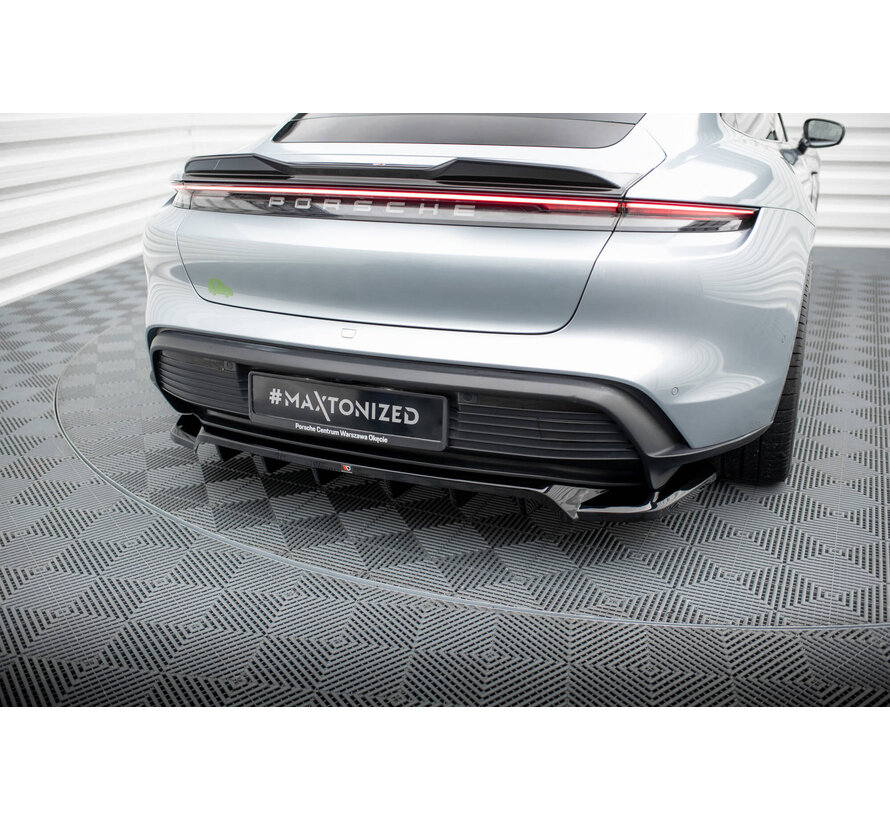 Maxton Design Set of Splitters Porsche Taycan / Taycan 4 / Taycan 4S / Taycan GTS Mk1