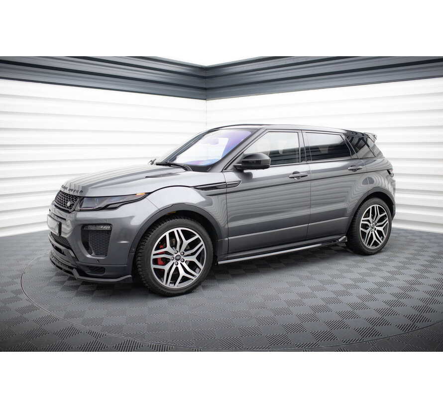Maxton Design Set of Splitters Land Rover Range Rover Evoque HSE Dynamic Mk1 Facelift