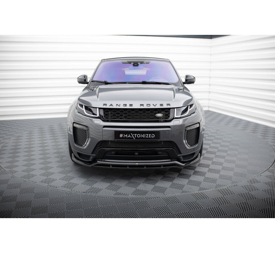 Maxton Design Set of Splitters Land Rover Range Rover Evoque HSE Dynamic Mk1 Facelift