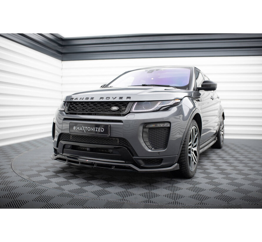 Maxton Design Set of Splitters Land Rover Range Rover Evoque HSE Dynamic Mk1 Facelift