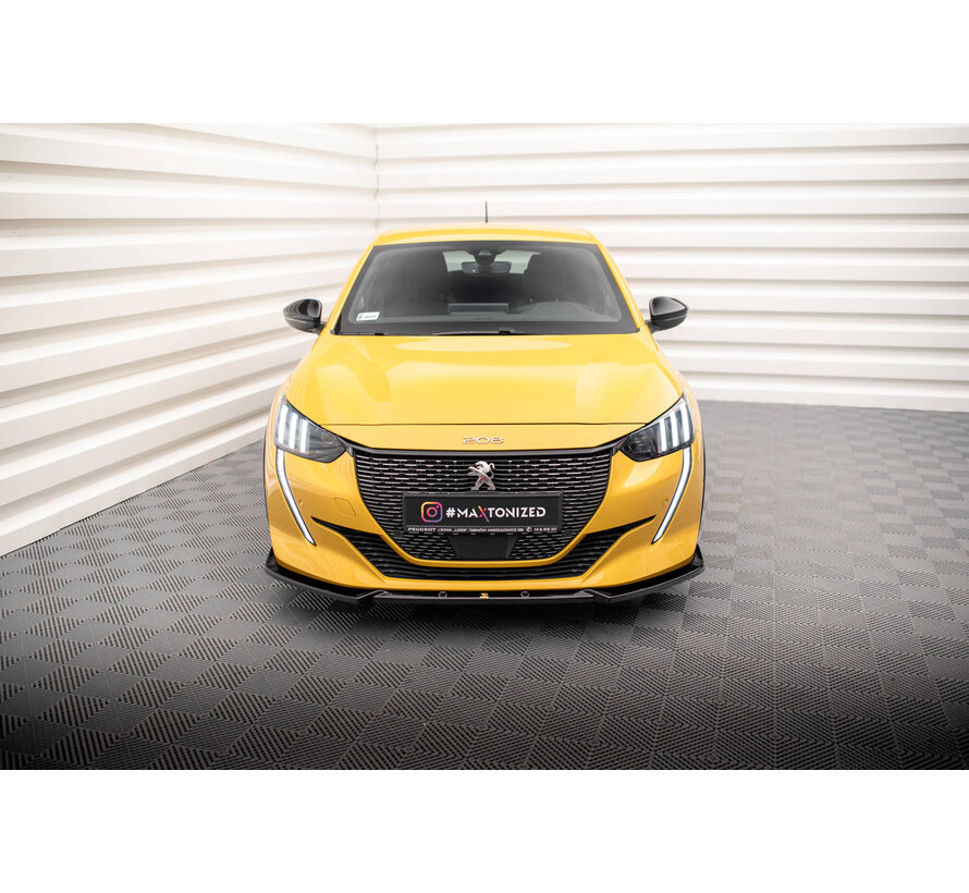 Maxton Design Set of Splitters Peugeot 208 GT Mk2