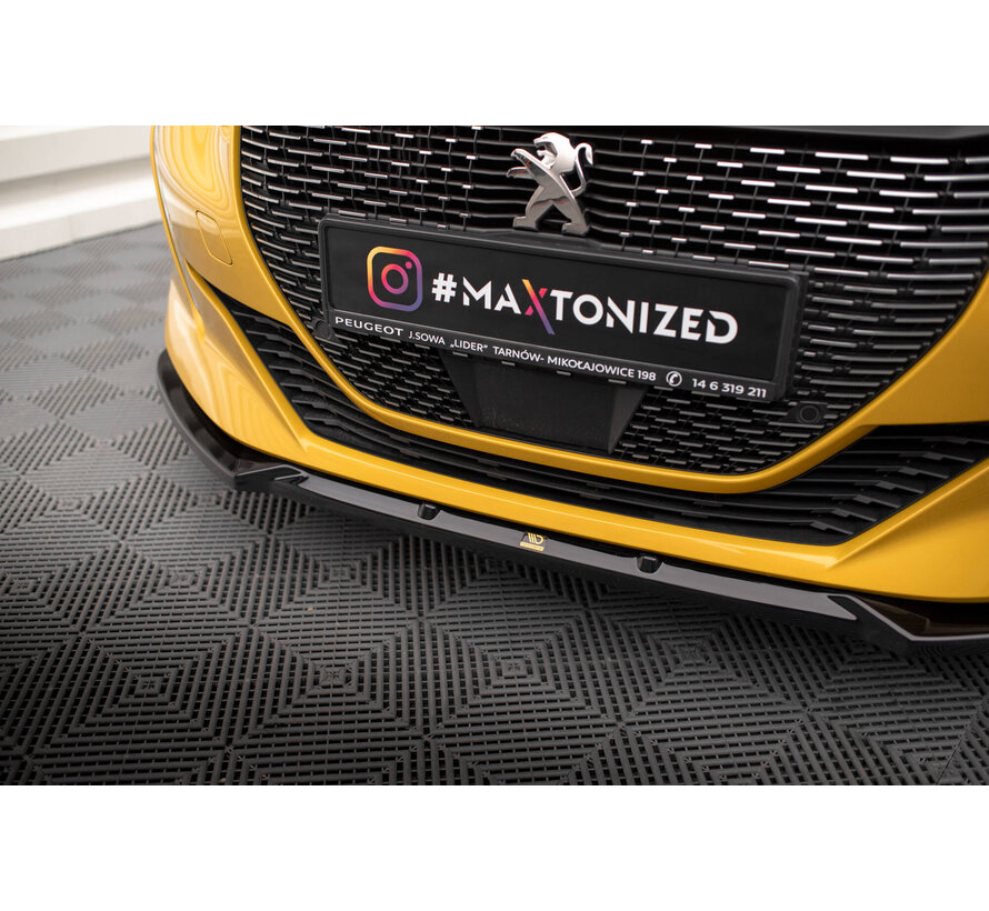 Maxton Design Set of Splitters Peugeot 208 GT Mk2