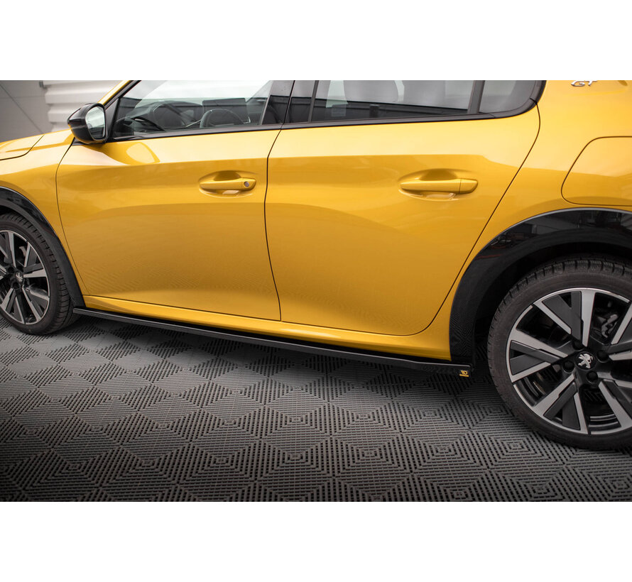 Maxton Design Set of Splitters Peugeot 208 GT Mk2