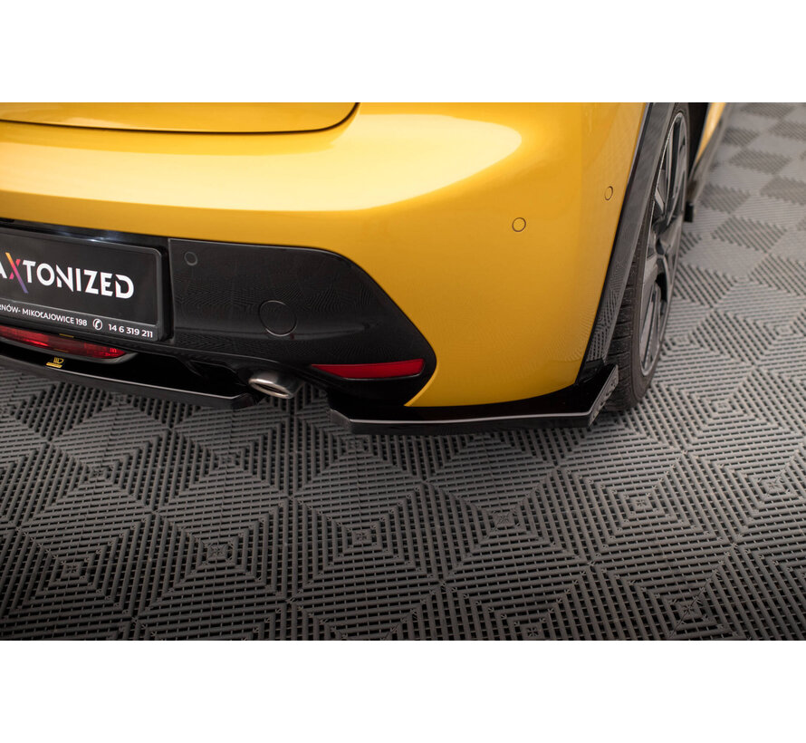 Maxton Design Set of Splitters Peugeot 208 GT Mk2