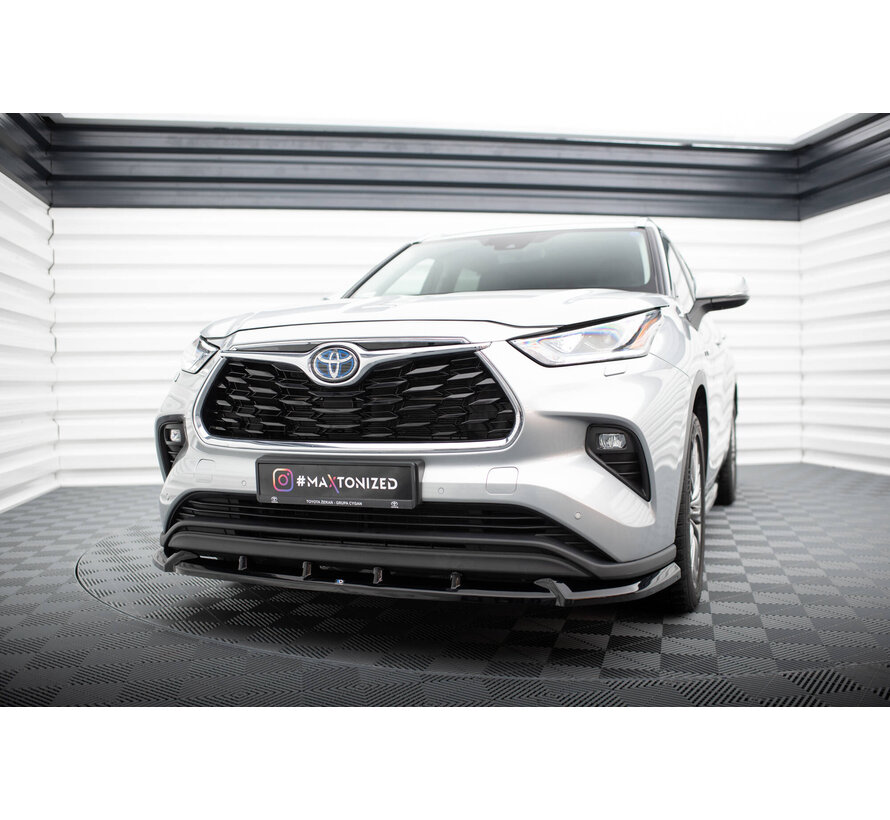 Maxton Design Set of Splitters Toyota Highlander Mk4